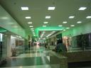 American Mall crazy green ceiling orb in Lima, OH