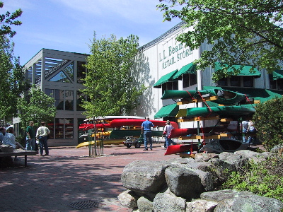 LL Bean Store in Freeport, Maine