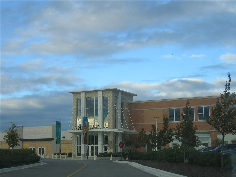 Randhurst Mall Promenade entrance in Mount Prospect, IL