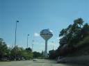 Woodfield Mall water tower in Schaumburg, IL