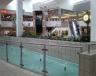 Fountains and center court view at Arnot Mall in Horseheads, NY