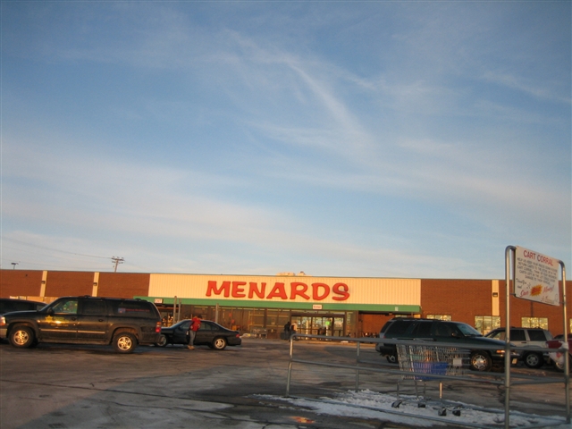 What does Menards in Ottumwa, Iowa, sell?