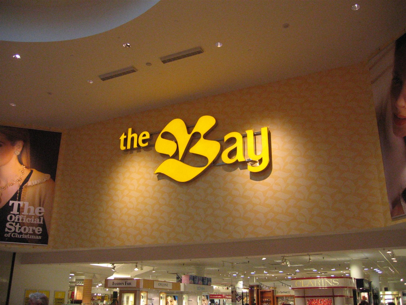 Square One Shopping Center Hudson's Bay Company in Mississauga, Ontario, Canada