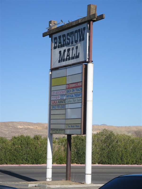Barstow Mall in Barstow, California