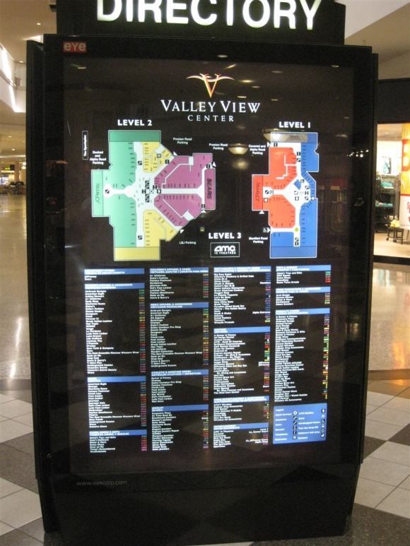 directory lenox square mall map